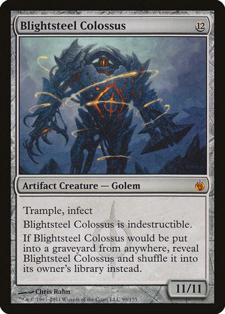 Blightsteel Colossus [Mirrodin Besieged] | The Clever Kobold