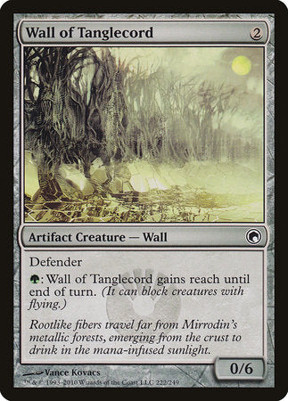 Wall of Tanglecord [Scars of Mirrodin] | The Clever Kobold