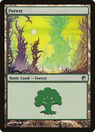 Forest (248) [Scars of Mirrodin] | The Clever Kobold