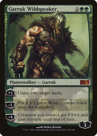 Garruk Wildspeaker [Magic 2010] | The Clever Kobold