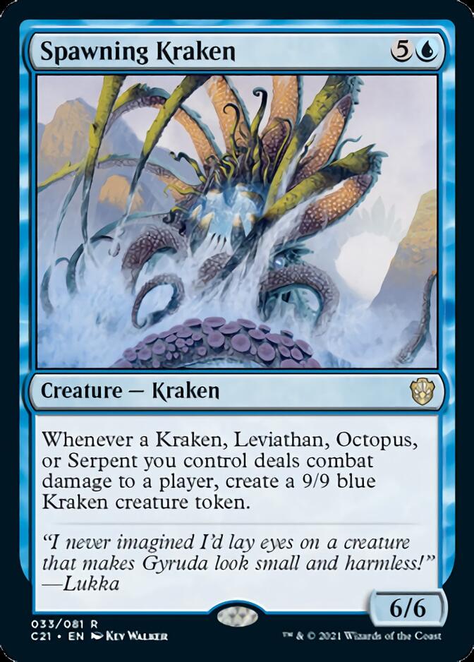 Spawning Kraken [Commander 2021] | The Clever Kobold