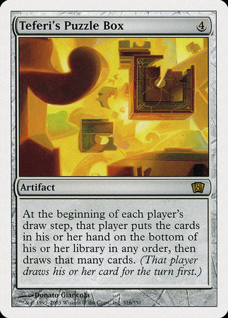 Teferi's Puzzle Box [Eighth Edition] | The Clever Kobold