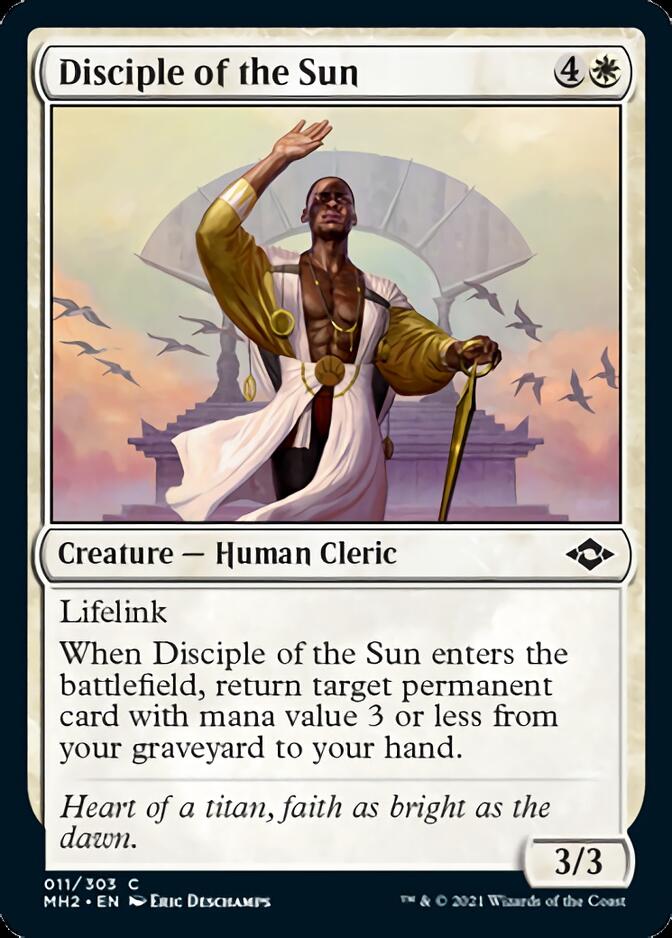 Disciple of the Sun [Modern Horizons 2] | The Clever Kobold