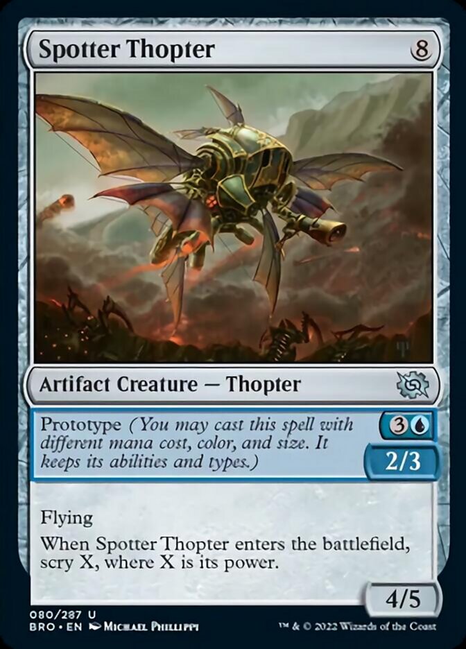 Spotter Thopter [The Brothers' War] | The Clever Kobold
