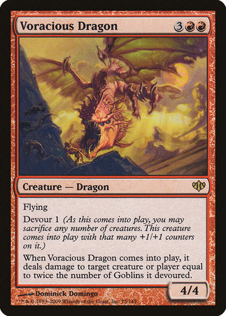 Voracious Dragon [Conflux] | The Clever Kobold