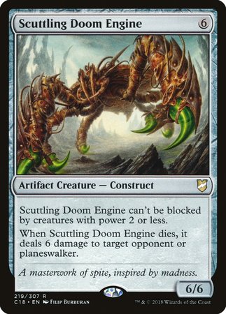 Scuttling Doom Engine [Commander 2018] | The Clever Kobold