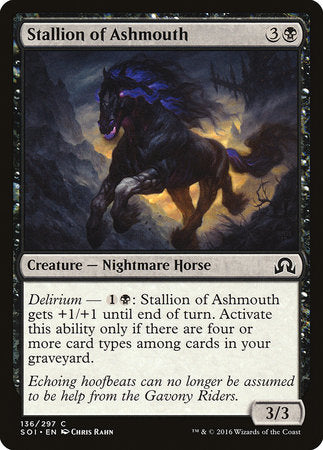 Stallion of Ashmouth [Shadows over Innistrad] | The Clever Kobold