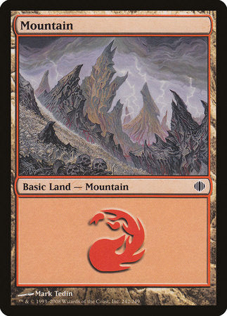 Mountain (242) [Shards of Alara] | The Clever Kobold