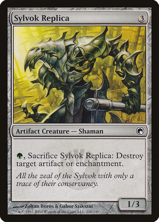 Sylvok Replica [Scars of Mirrodin] | The Clever Kobold