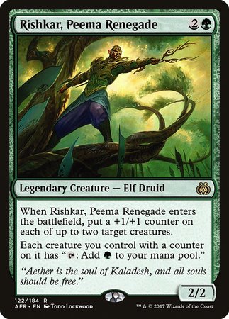 Rishkar, Peema Renegade [Aether Revolt] | The Clever Kobold