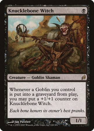 Knucklebone Witch [Lorwyn] | The Clever Kobold