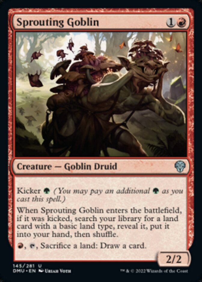 Sprouting Goblin [Dominaria United] | The Clever Kobold