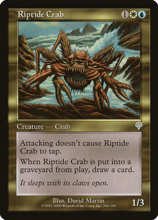 Riptide Crab [Invasion] | The Clever Kobold