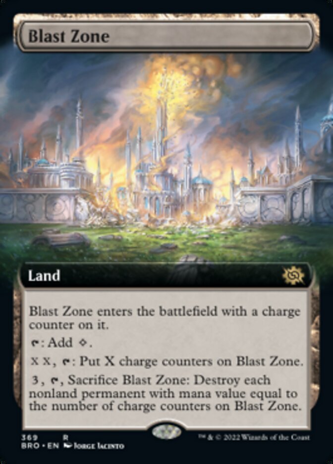 Blast Zone (Extended Art) [The Brothers' War] | The Clever Kobold