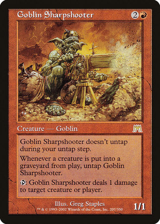 Goblin Sharpshooter [Onslaught] | The Clever Kobold