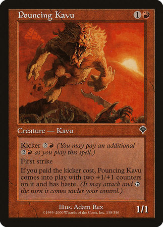 Pouncing Kavu [Invasion] | The Clever Kobold