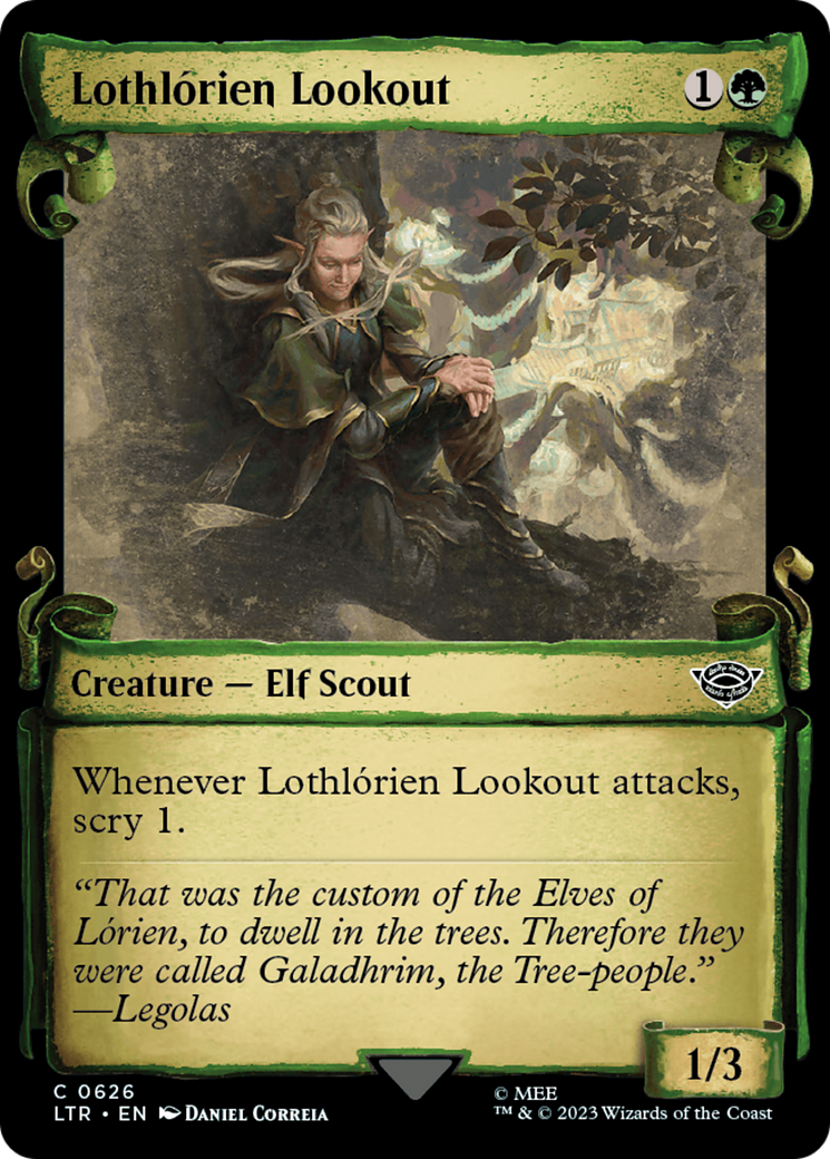 Lothlorien Lookout [The Lord of the Rings: Tales of Middle-Earth Showcase Scrolls] | The Clever Kobold