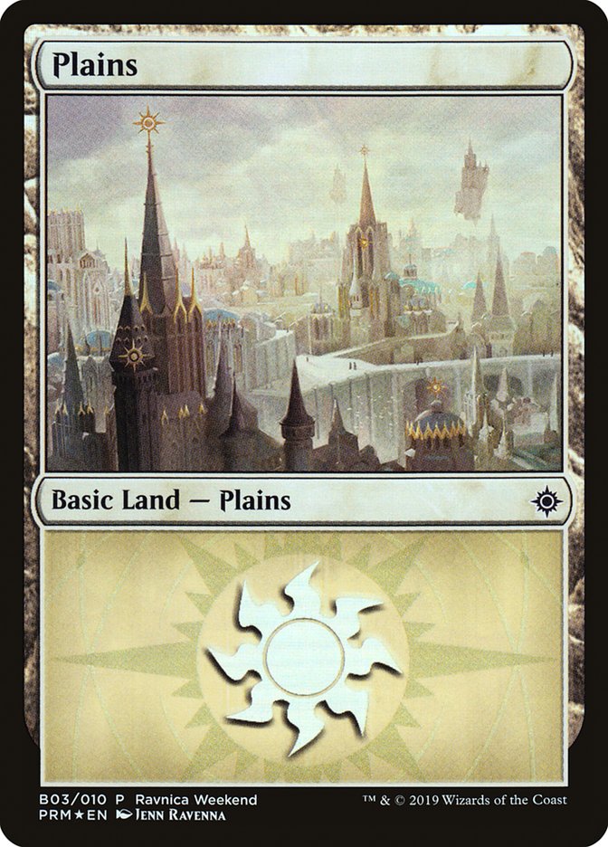 Plains (B03) [Ravnica Allegiance Guild Kit] | The Clever Kobold