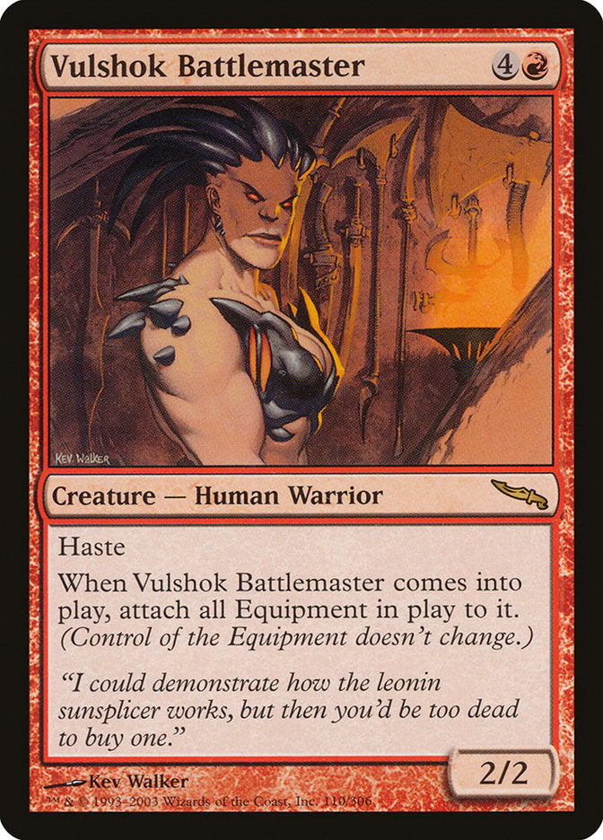 Vulshok Battlemaster [Mirrodin] | The Clever Kobold