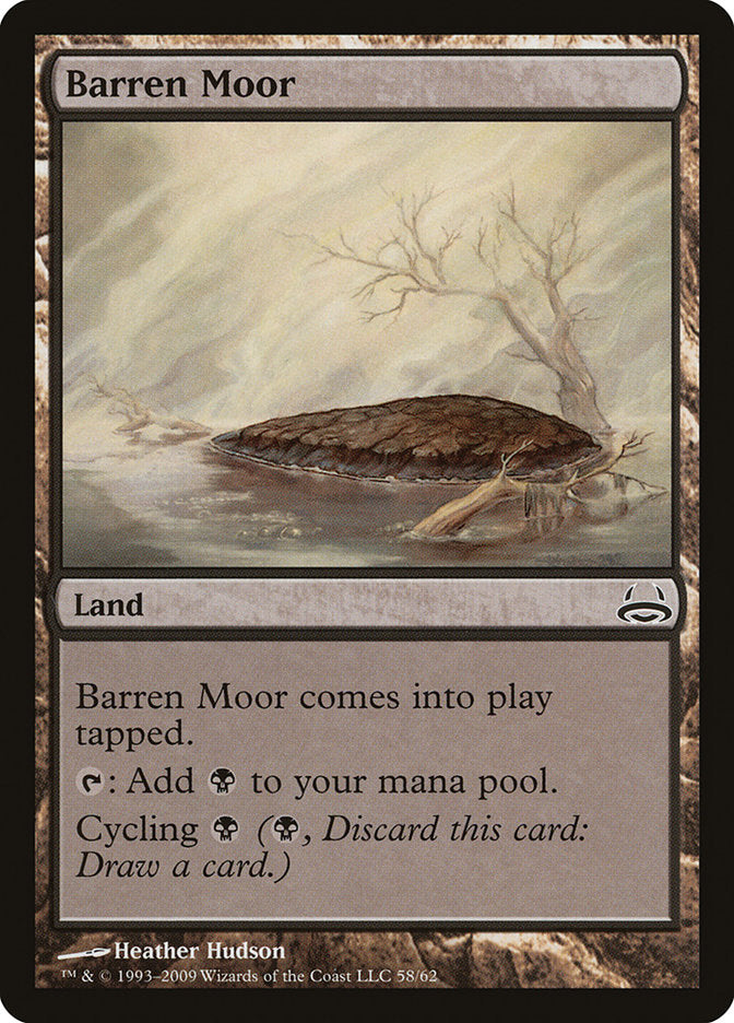 Barren Moor [Duel Decks: Divine vs. Demonic] | The Clever Kobold