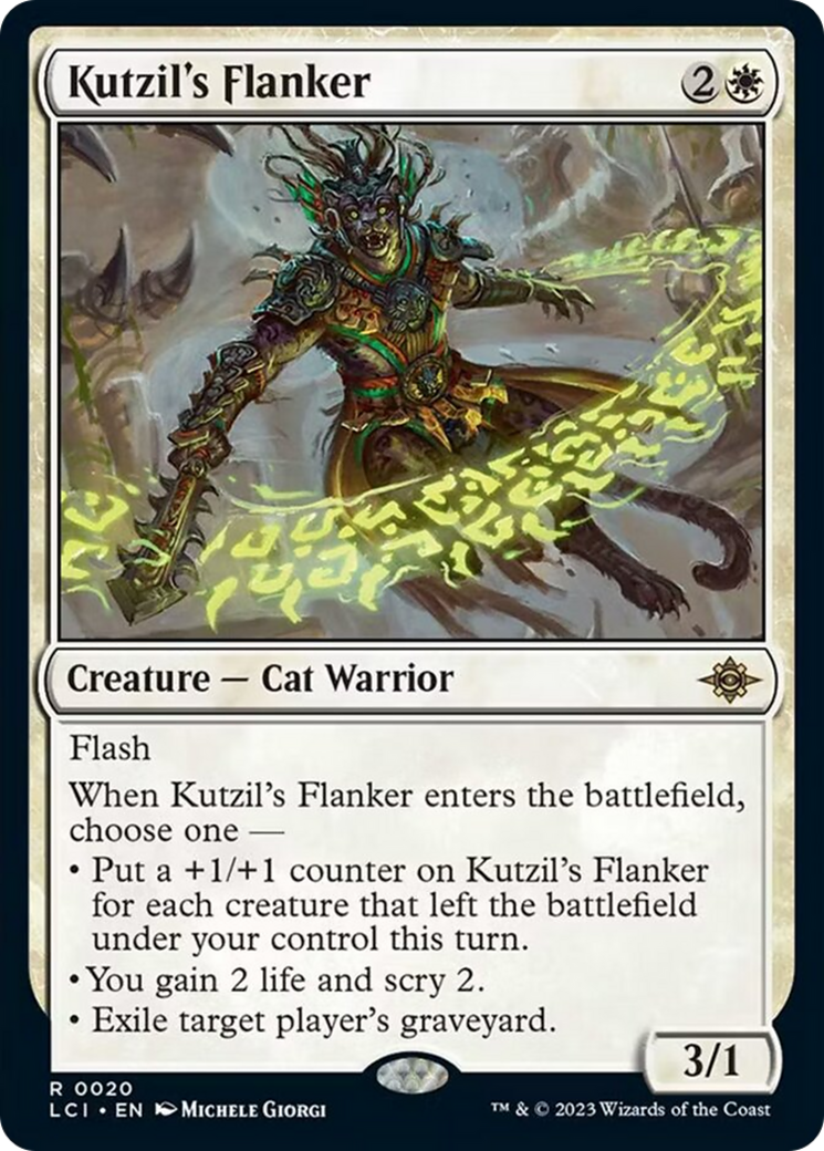 Kutzil's Flanker [The Lost Caverns of Ixalan] | The Clever Kobold