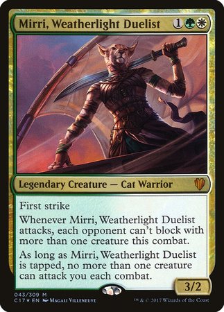 Mirri, Weatherlight Duelist [Commander 2017] | The Clever Kobold