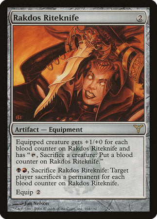 Rakdos Riteknife [Dissension] | The Clever Kobold