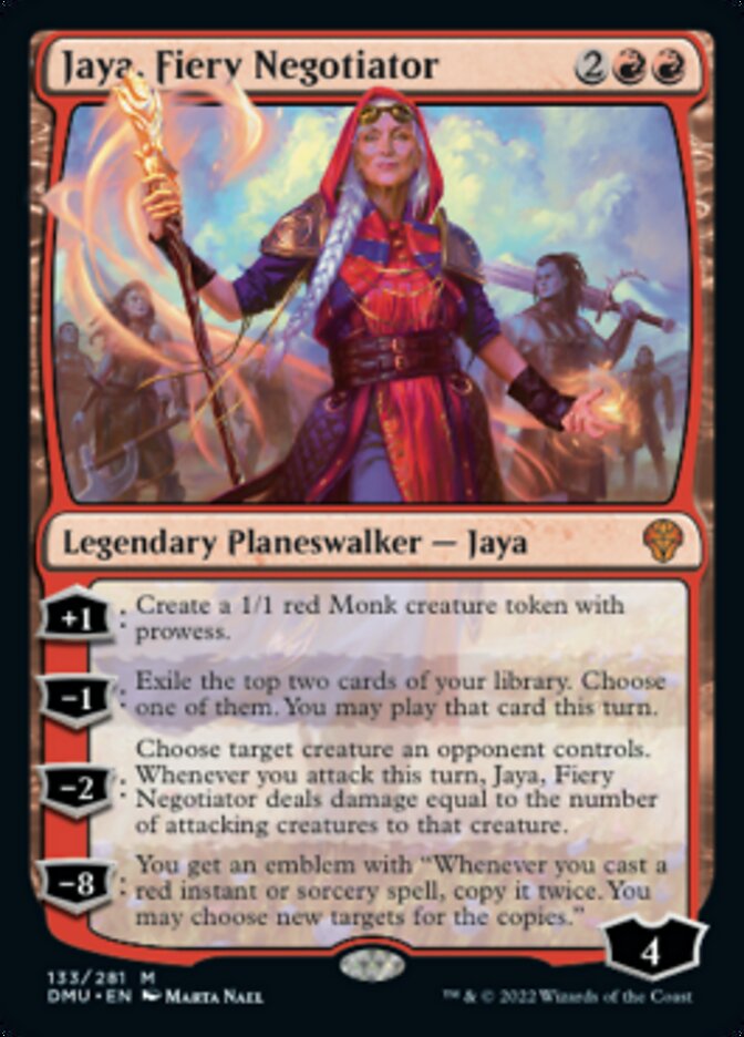 Jaya, Fiery Negotiator [Dominaria United] | The Clever Kobold