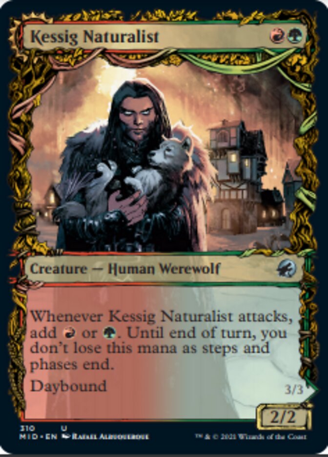 Kessig Naturalist // Lord of the Ulvenwald (Showcase Equinox) [Innistrad: Midnight Hunt] | The Clever Kobold