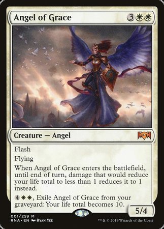 Angel of Grace [Ravnica Allegiance] | The Clever Kobold