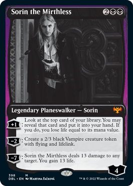 Sorin the Mirthless [Innistrad: Double Feature] | The Clever Kobold