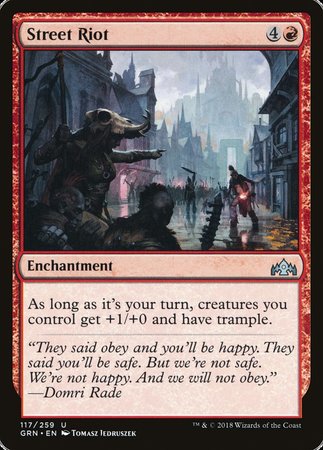 Street Riot [Guilds of Ravnica] | The Clever Kobold