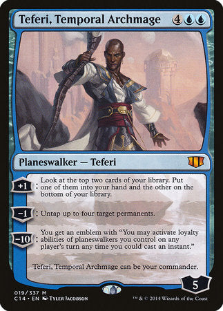 Teferi, Temporal Archmage [Commander 2014] | The Clever Kobold