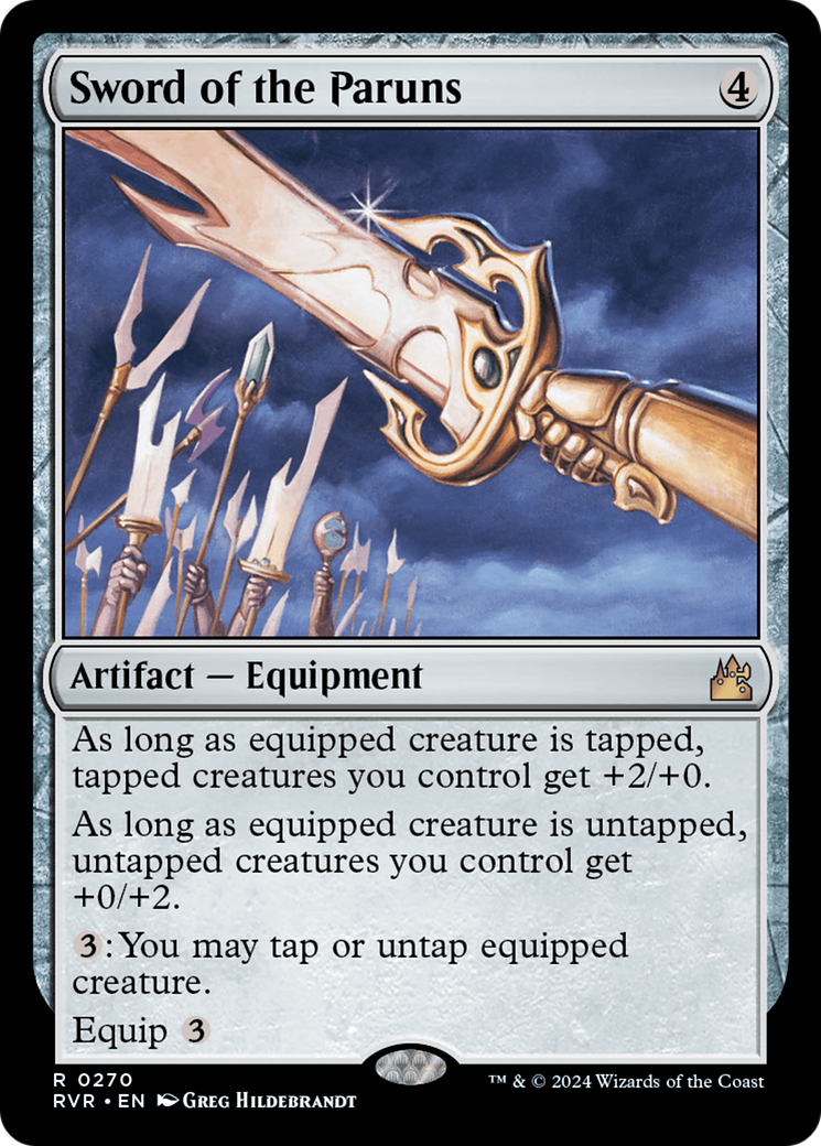 Sword of the Paruns [Ravnica Remastered] | The Clever Kobold