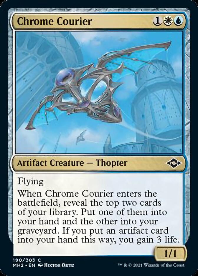 Chrome Courier [Modern Horizons 2] | The Clever Kobold