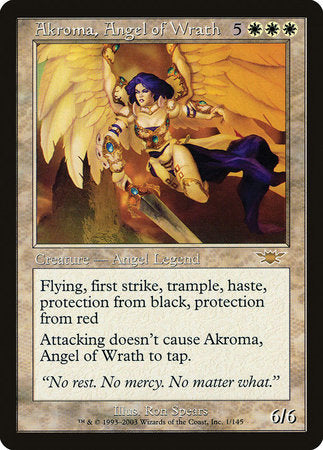 Akroma, Angel of Wrath [Legions] | The Clever Kobold