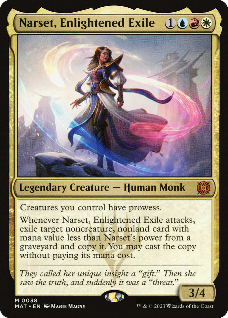 Narset, Enlightened Exile [March of the Machine: The Aftermath] | The Clever Kobold