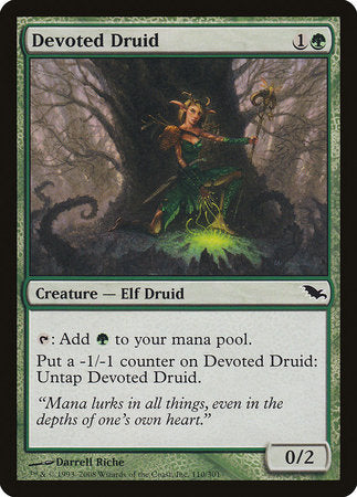 Devoted Druid [Shadowmoor] | The Clever Kobold