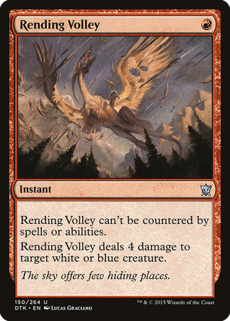 Rending Volley [Dragons of Tarkir] | The Clever Kobold