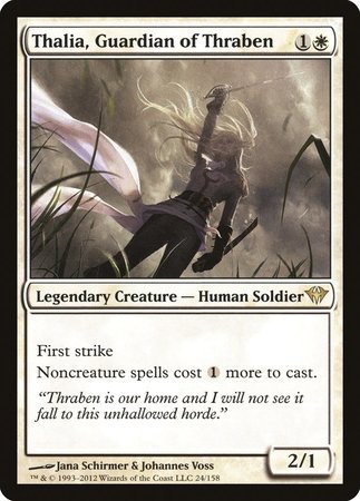 Thalia, Guardian of Thraben [Dark Ascension] | The Clever Kobold