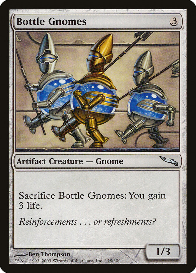Bottle Gnomes [Mirrodin] | The Clever Kobold