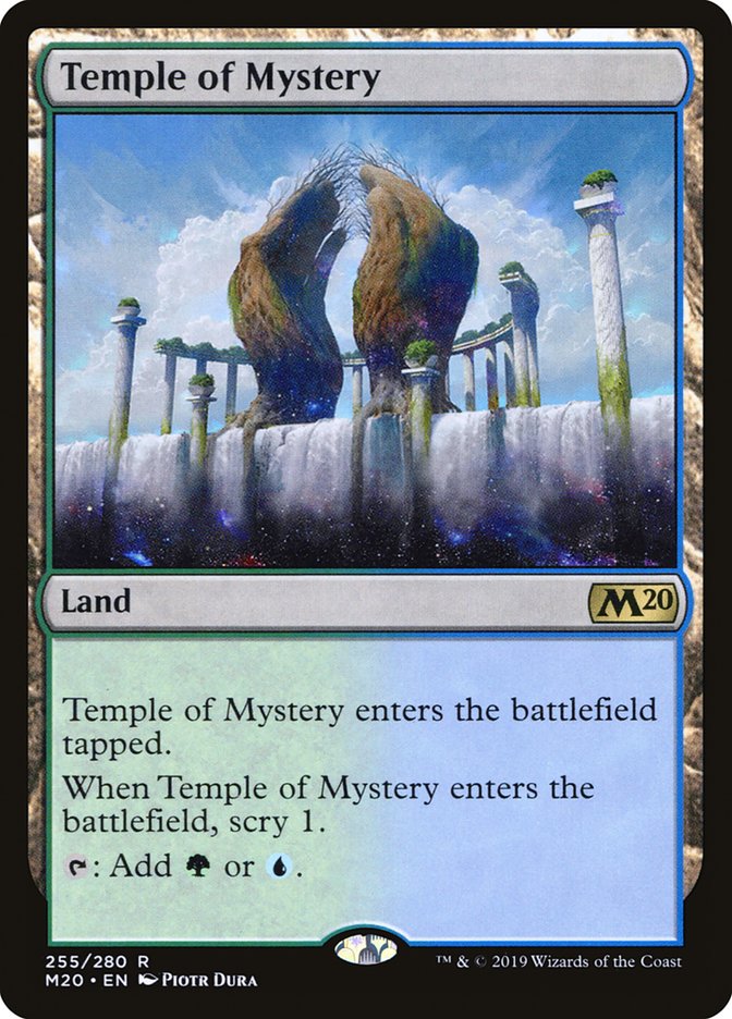 Temple of Mystery [Core Set 2020] | The Clever Kobold