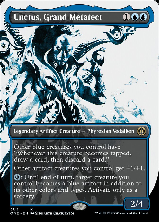 Unctus, Grand Metatect (Borderless Ichor) [Phyrexia: All Will Be One] | The Clever Kobold