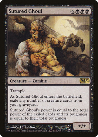 Sutured Ghoul [Magic 2012] | The Clever Kobold