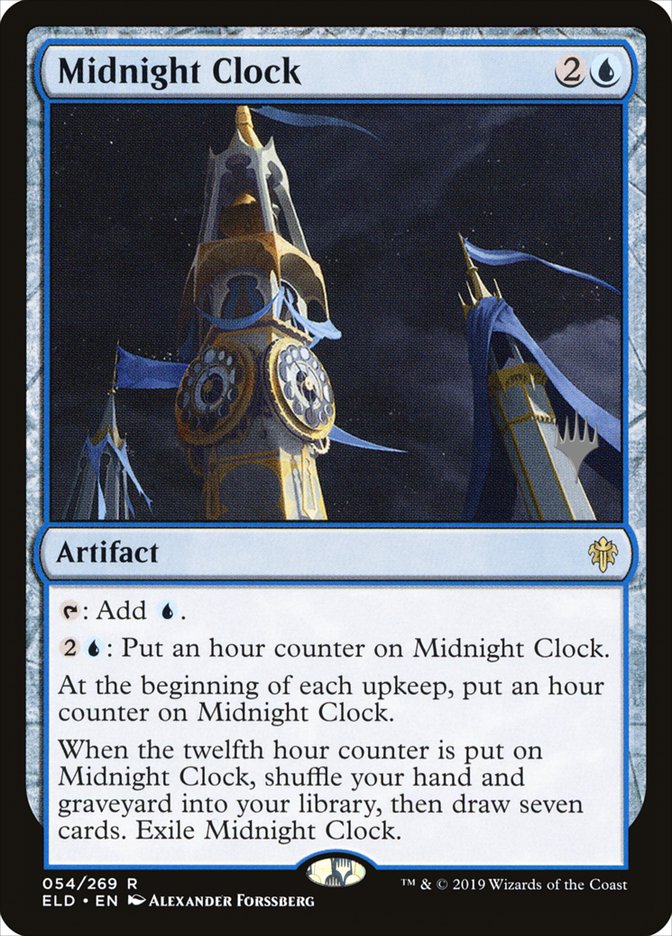 Midnight Clock (Promo Pack) [Throne of Eldraine Promos] | The Clever Kobold
