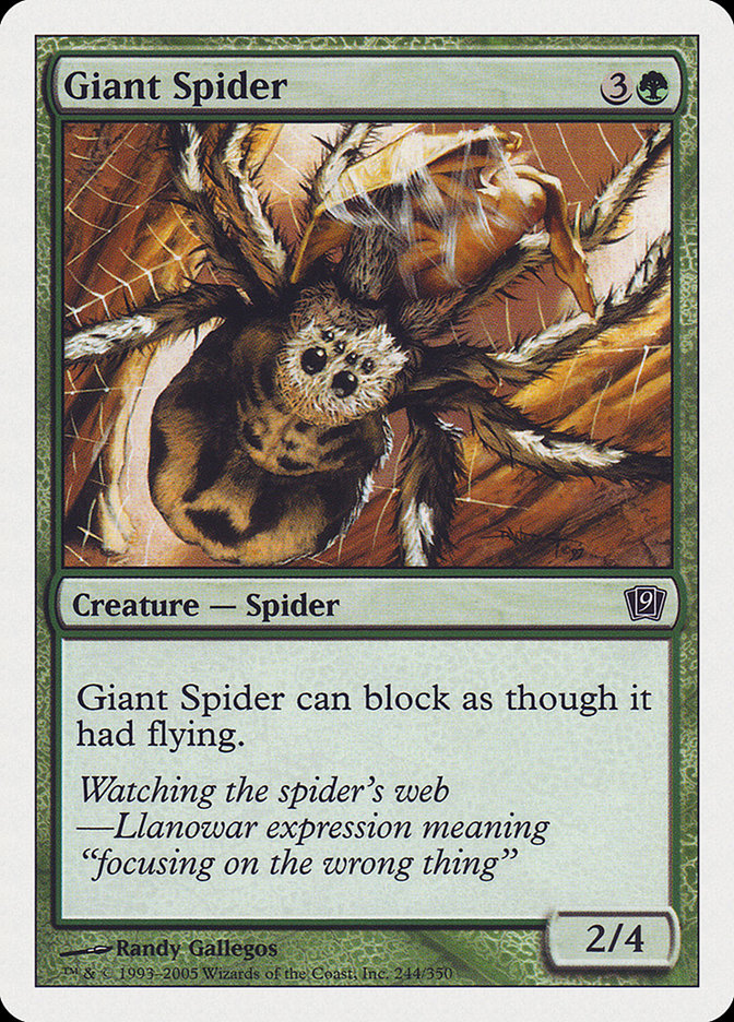 Giant Spider [Ninth Edition] | The Clever Kobold