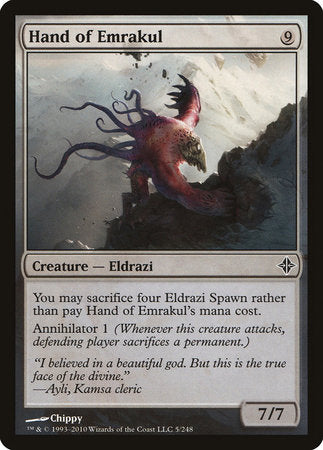 Hand of Emrakul [Rise of the Eldrazi] | The Clever Kobold