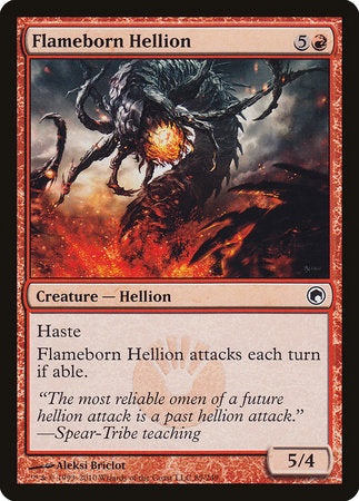 Flameborn Hellion [Scars of Mirrodin] | The Clever Kobold