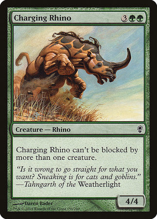 Charging Rhino [Conspiracy] | The Clever Kobold