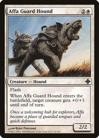 Affa Guard Hound [Rise of the Eldrazi] | The Clever Kobold